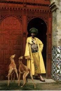 unknow artist Arab or Arabic people and life. Orientalism oil paintings 39